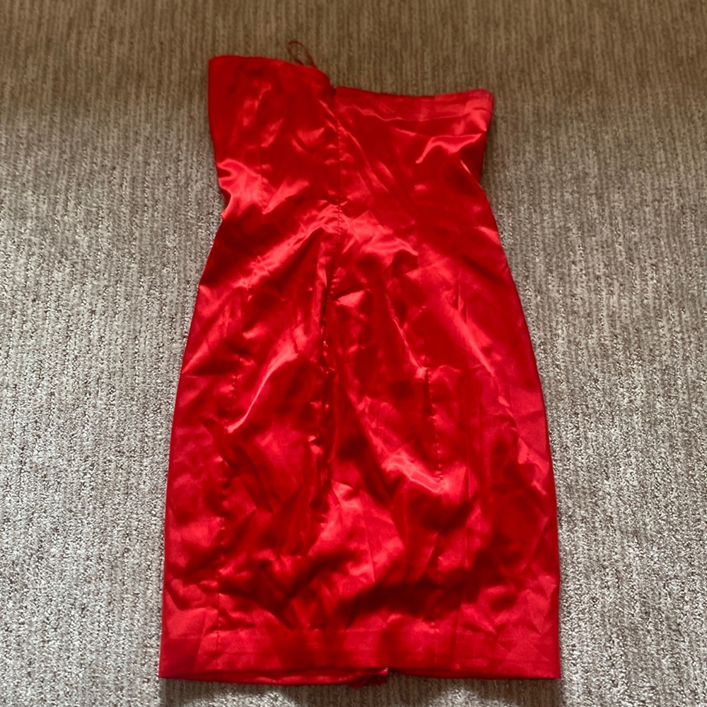 Meshki red Tube dress